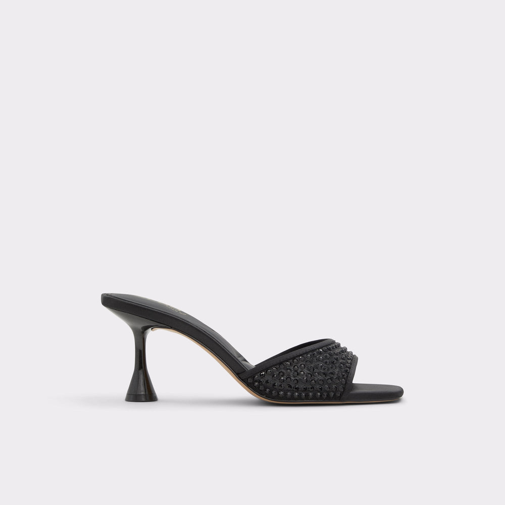 Aldo | Agatha in Black 13658267 - Heeled mule