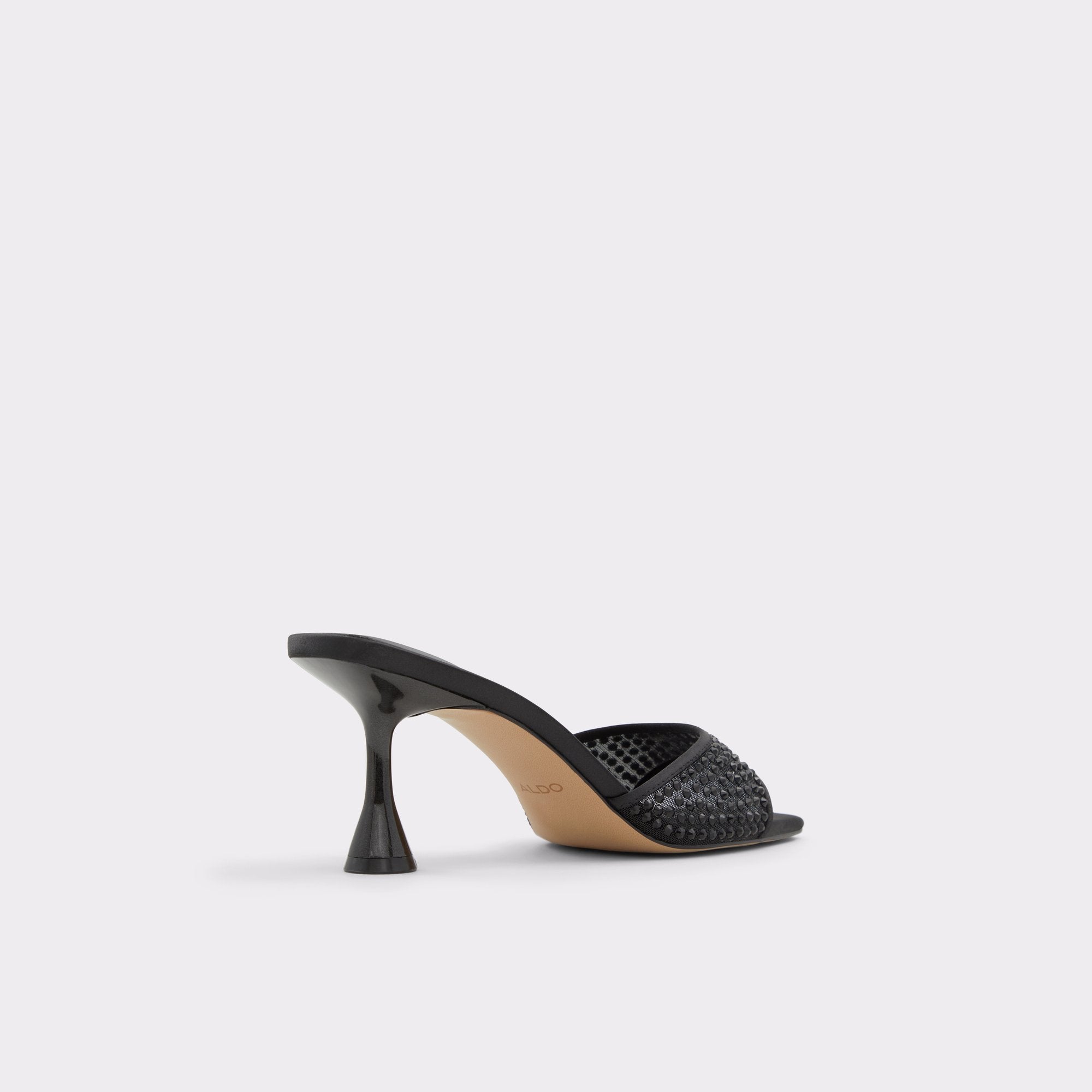 Aldo | Agatha in Black 13658267 - Heeled mule