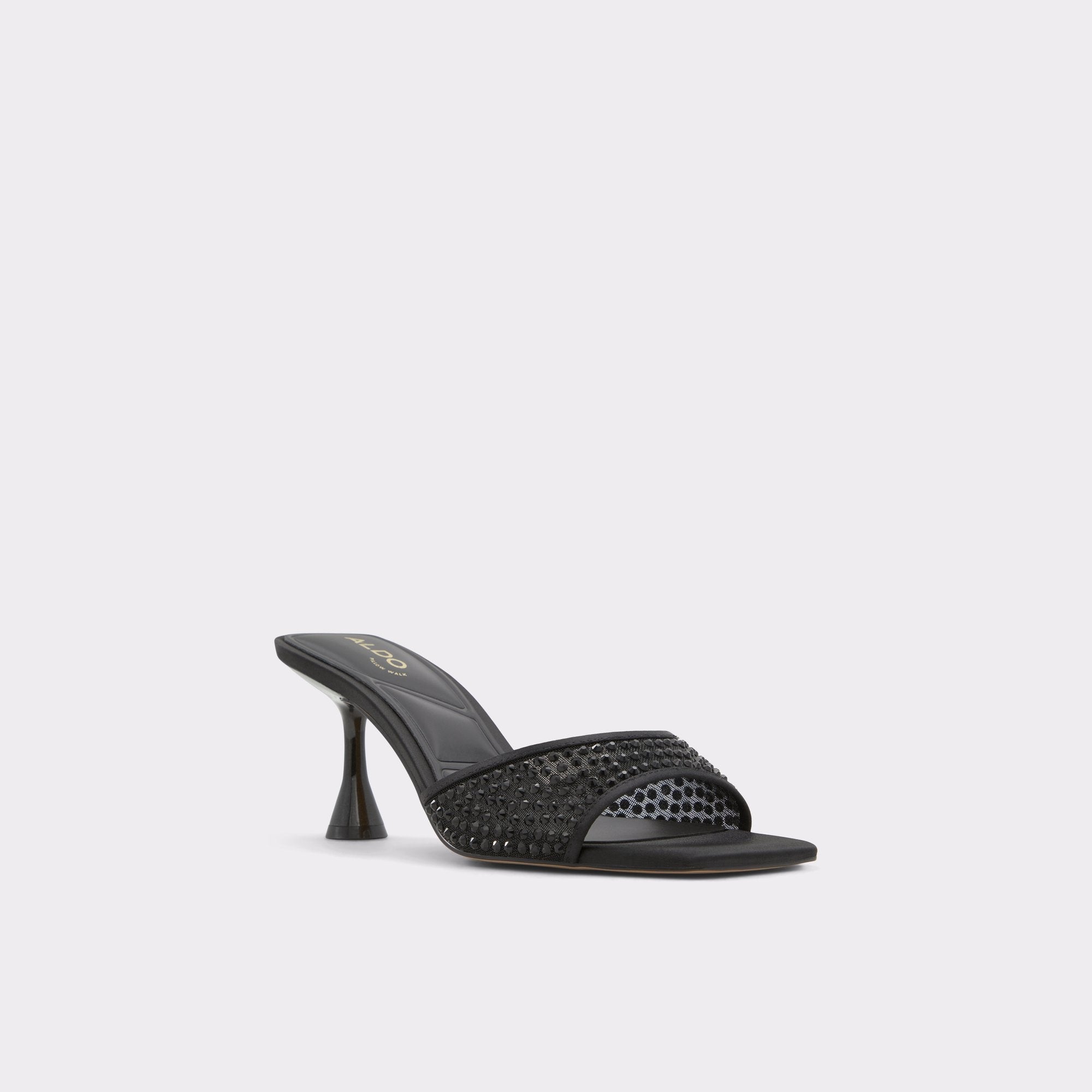 Aldo | Agatha in Black 13658267 - Heeled mule