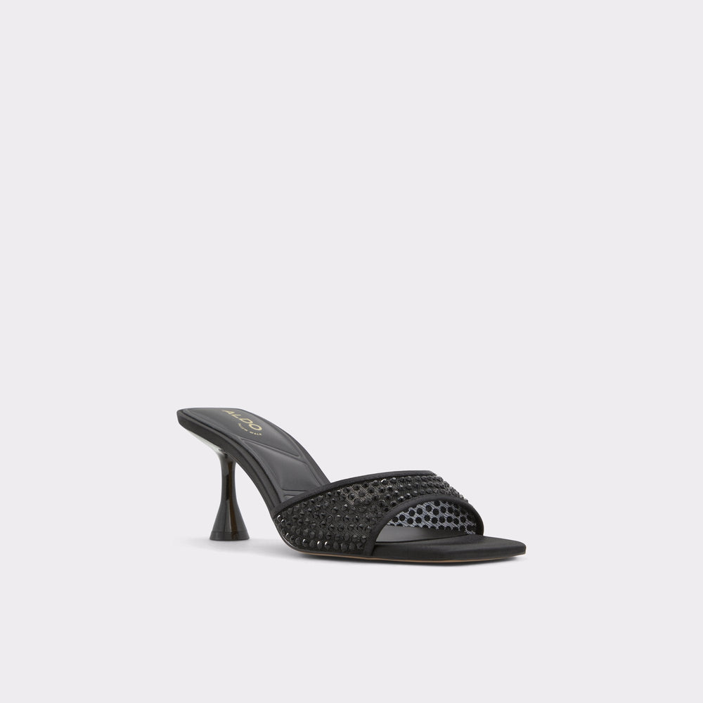 Aldo | Agatha in Black 13658267 - Heeled mule