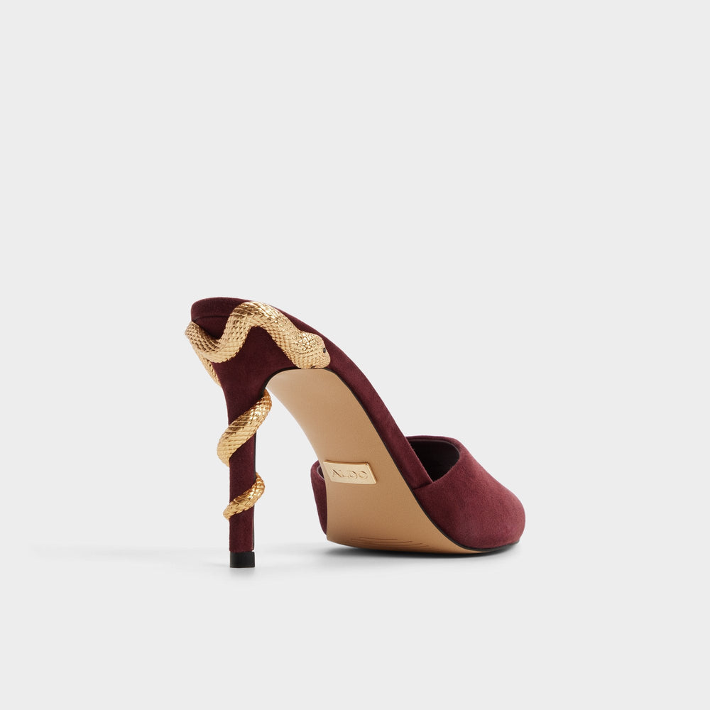 Aldo | Seashella in Bordo - Heeled mule