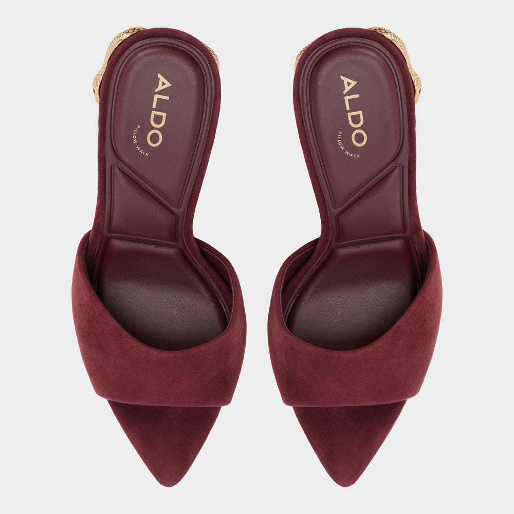 Aldo | Seashella in Bordo - Heeled mule