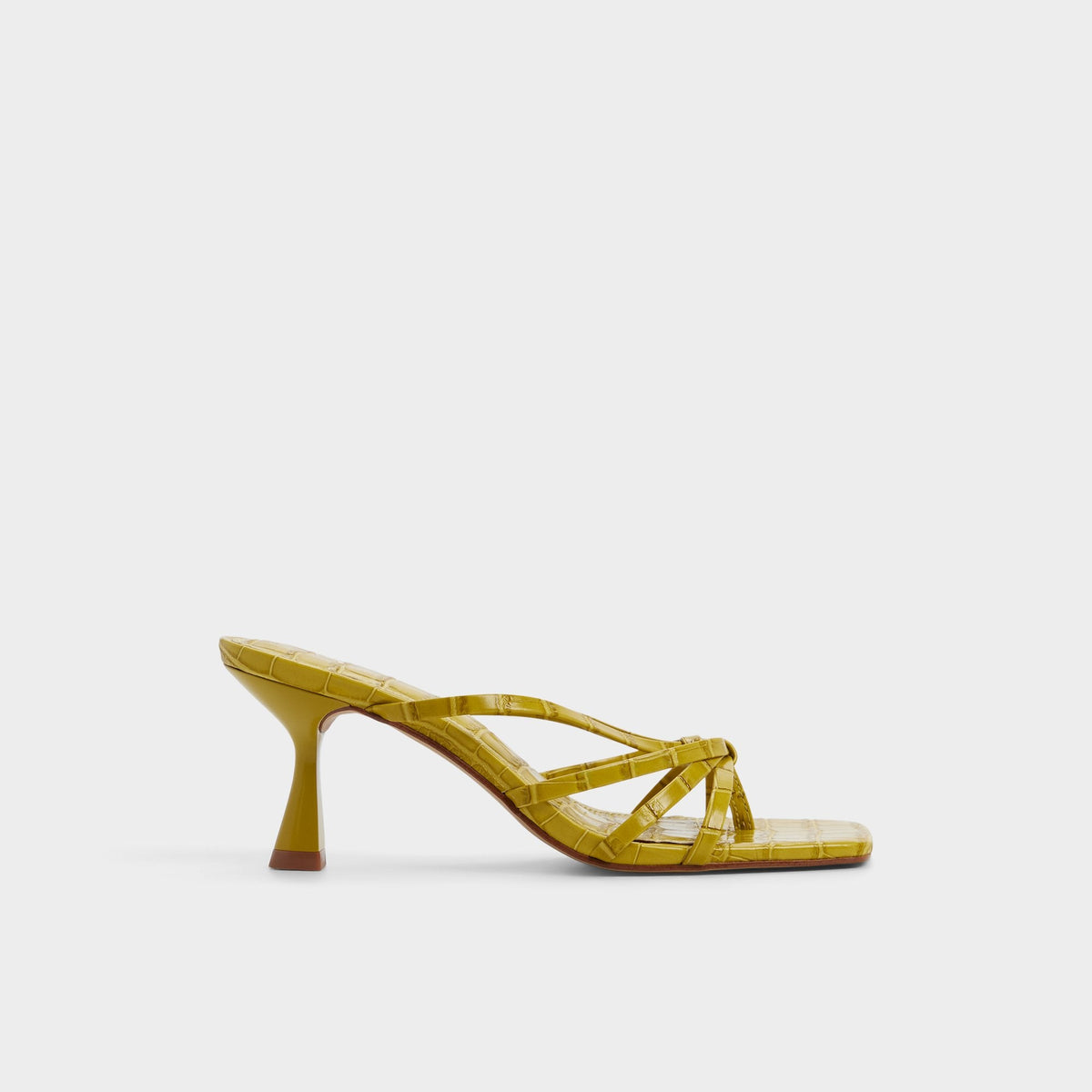 Aldo | Lumera in Other Yellow - Heeled mule, Stiletto heel