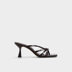 Aldo | Lumera in Dark Brown - Heeled mule, Stiletto heel