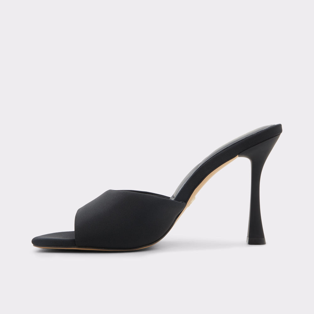 Aldo | Evadalia Black Women's Heeled mules - Heeled mule, Stiletto heel