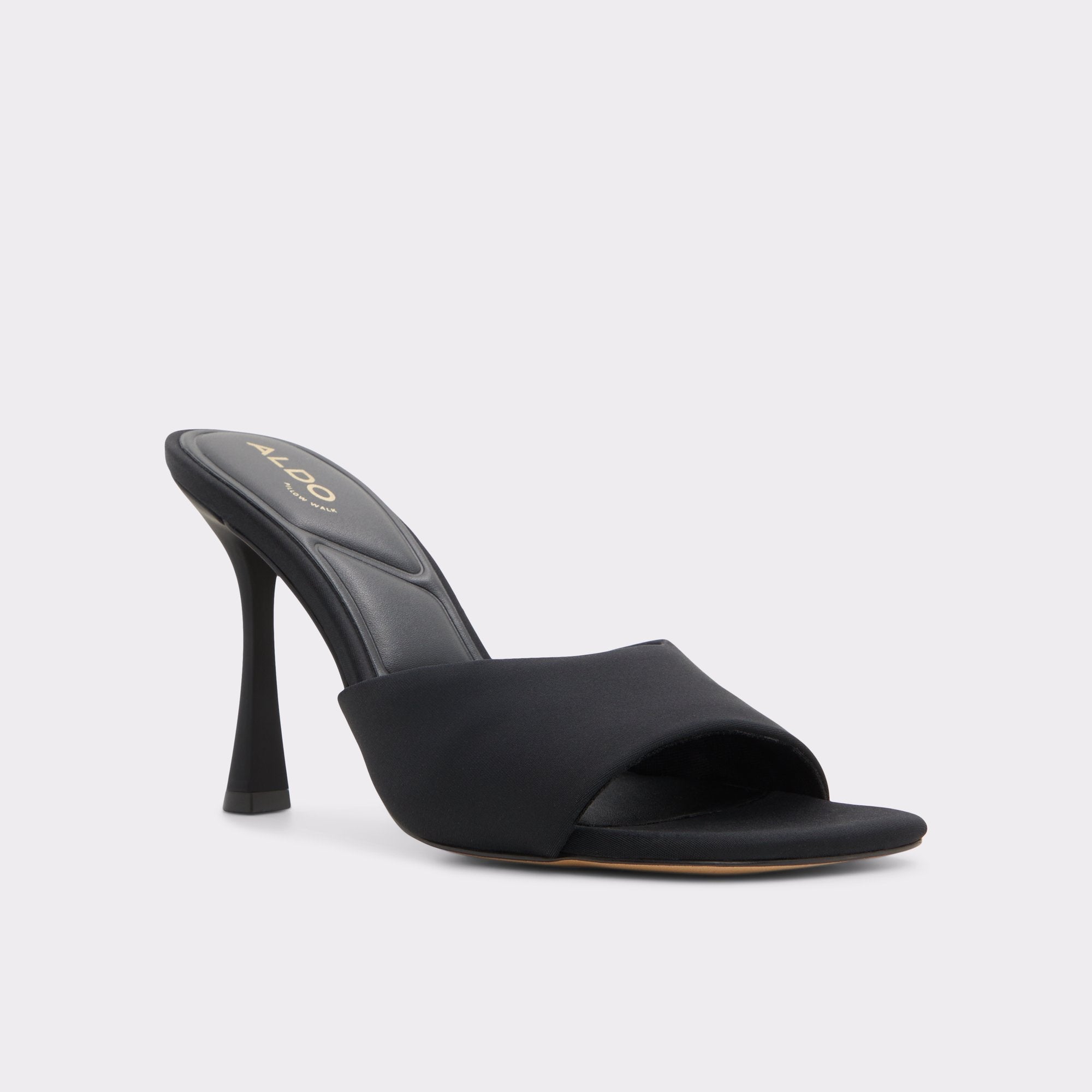 Aldo | Evadalia Black Women's Heeled mules - Heeled mule, Stiletto heel