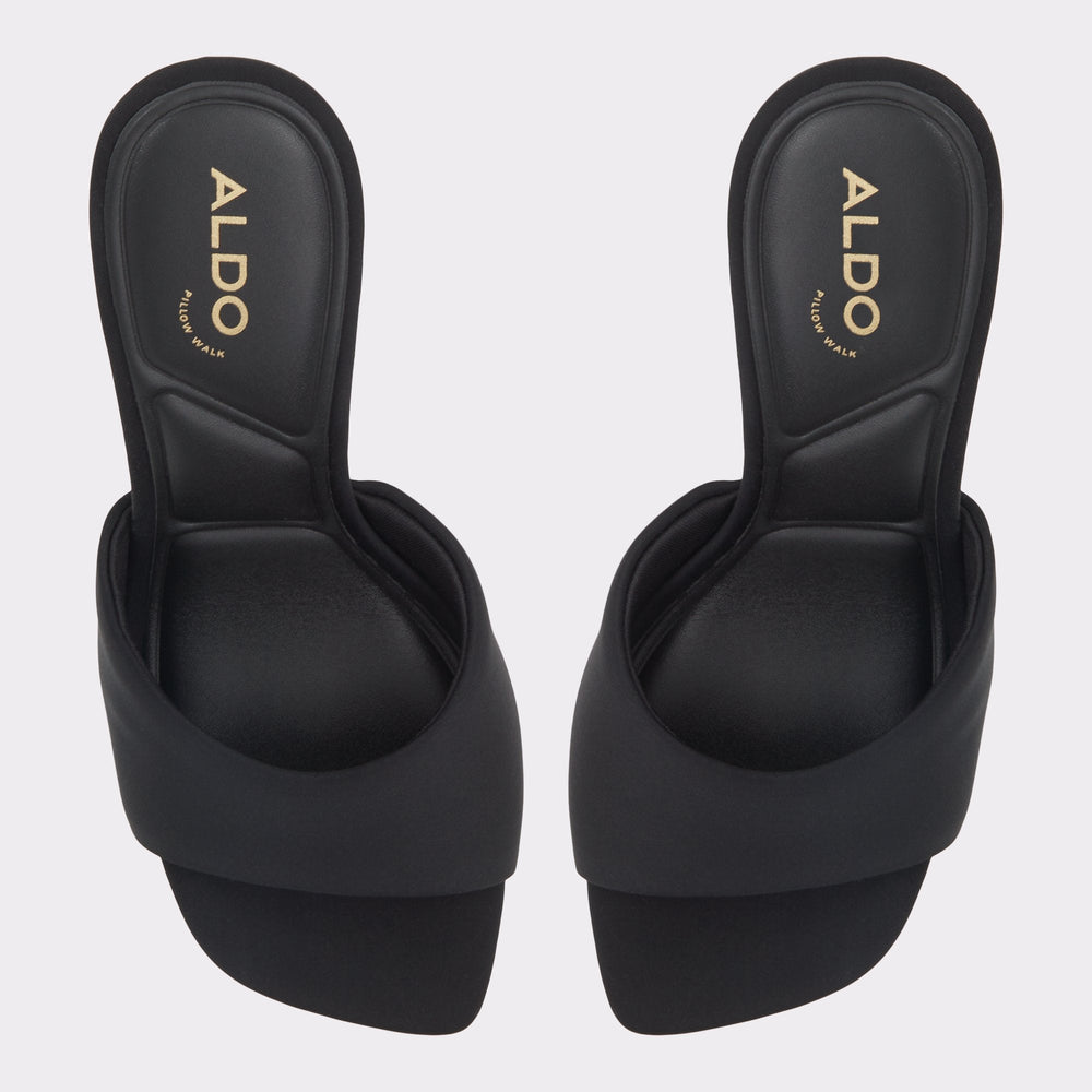 Aldo | Evadalia Black Women's Heeled mules - Heeled mule, Stiletto heel