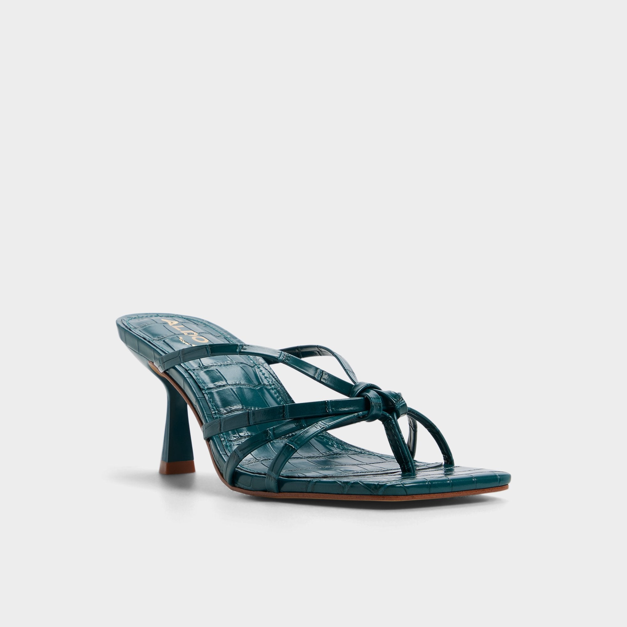 Aldo | Lumera in Other Green - Heeled mule, Stiletto heel