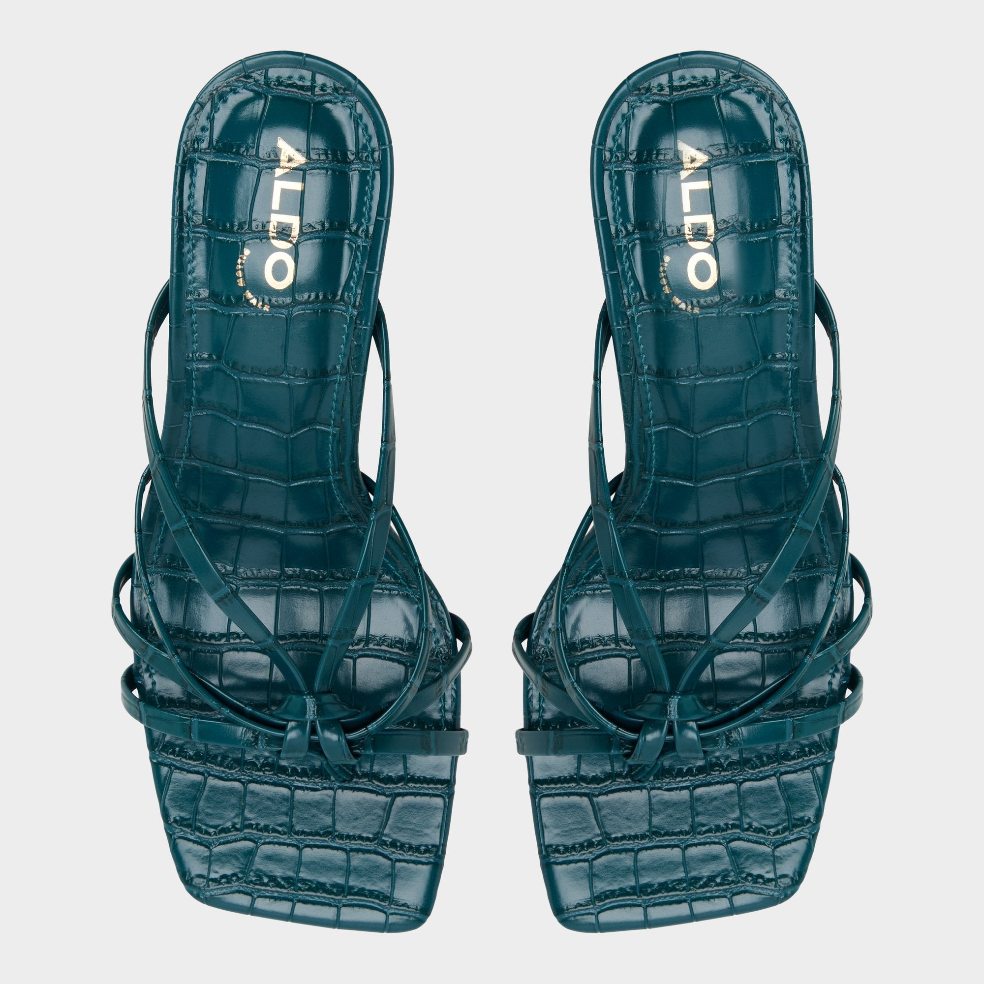 Aldo | Lumera in Other Green - Heeled mule, Stiletto heel