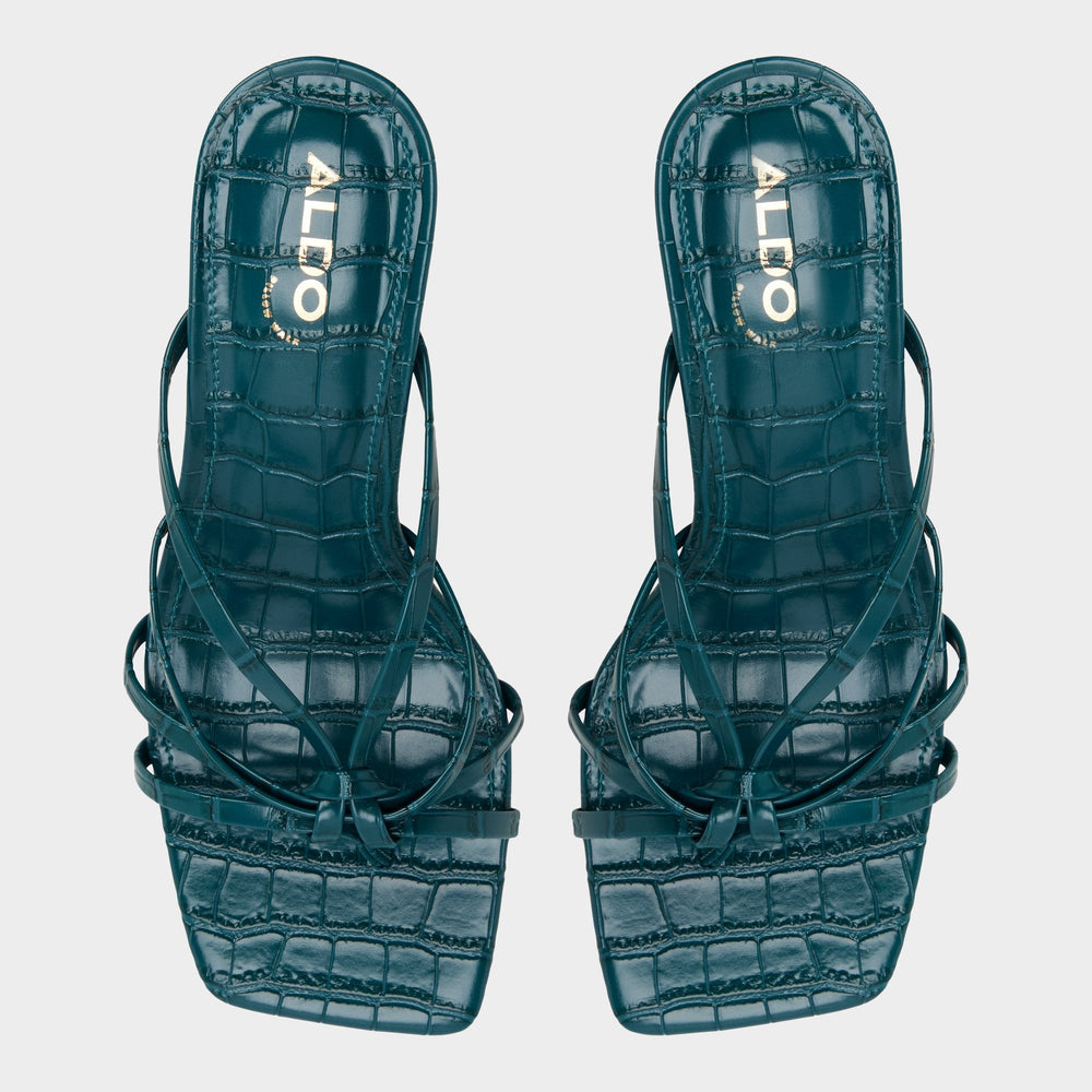 Aldo | Lumera in Other Green - Heeled mule, Stiletto heel