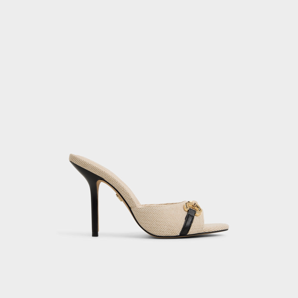 Aldo | Madelynie in Open Natural - Heeled mule
