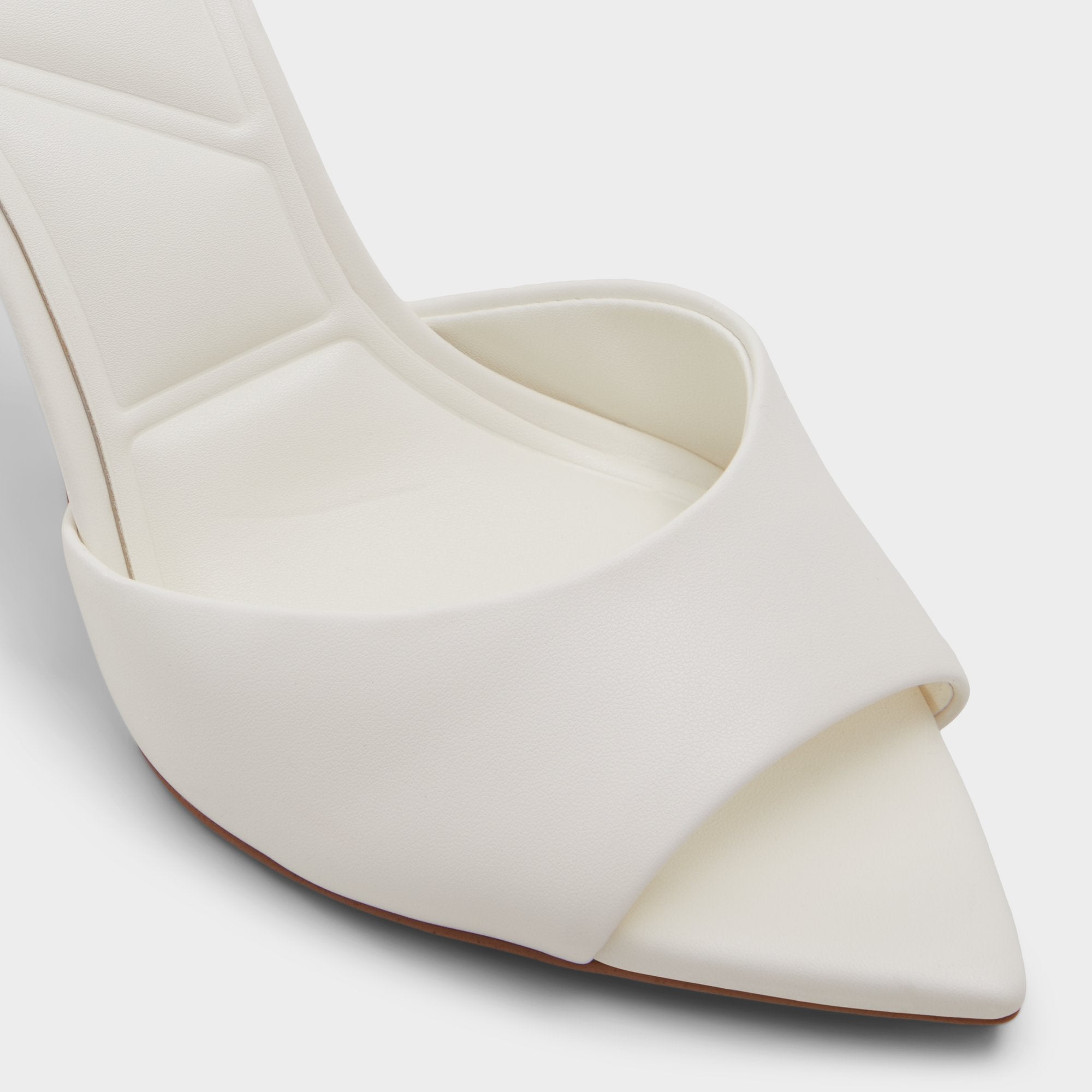Aldo | Anniebrilden White Women's Heeled mules - Heeled mule, Stiletto heel