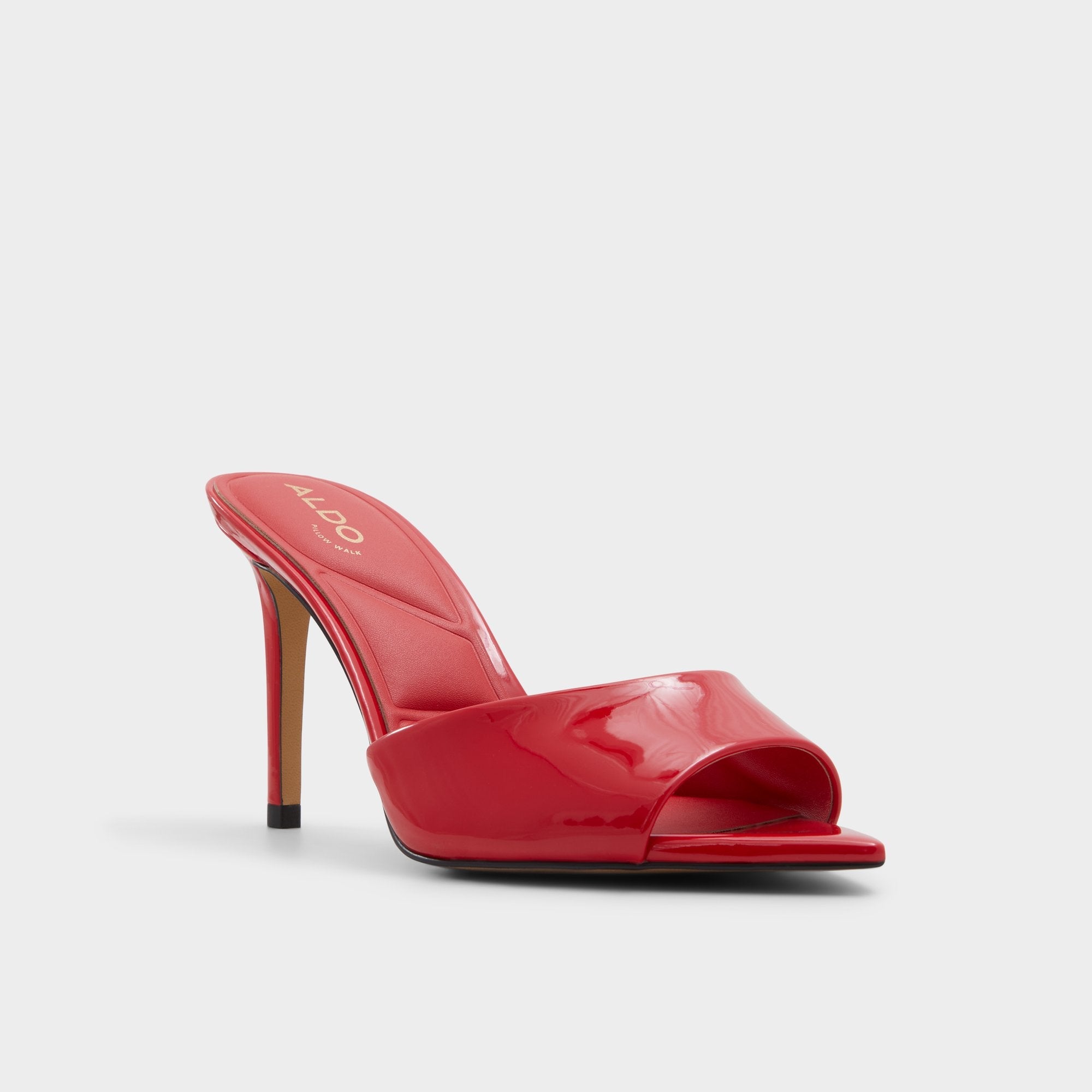 Aldo | Anniebrilden Red Women's Heeled mules - Heeled mule, Stiletto heel