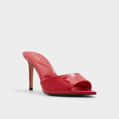 Aldo | Anniebrilden Red Women's Heeled mules - Heeled mule, Stiletto heel
