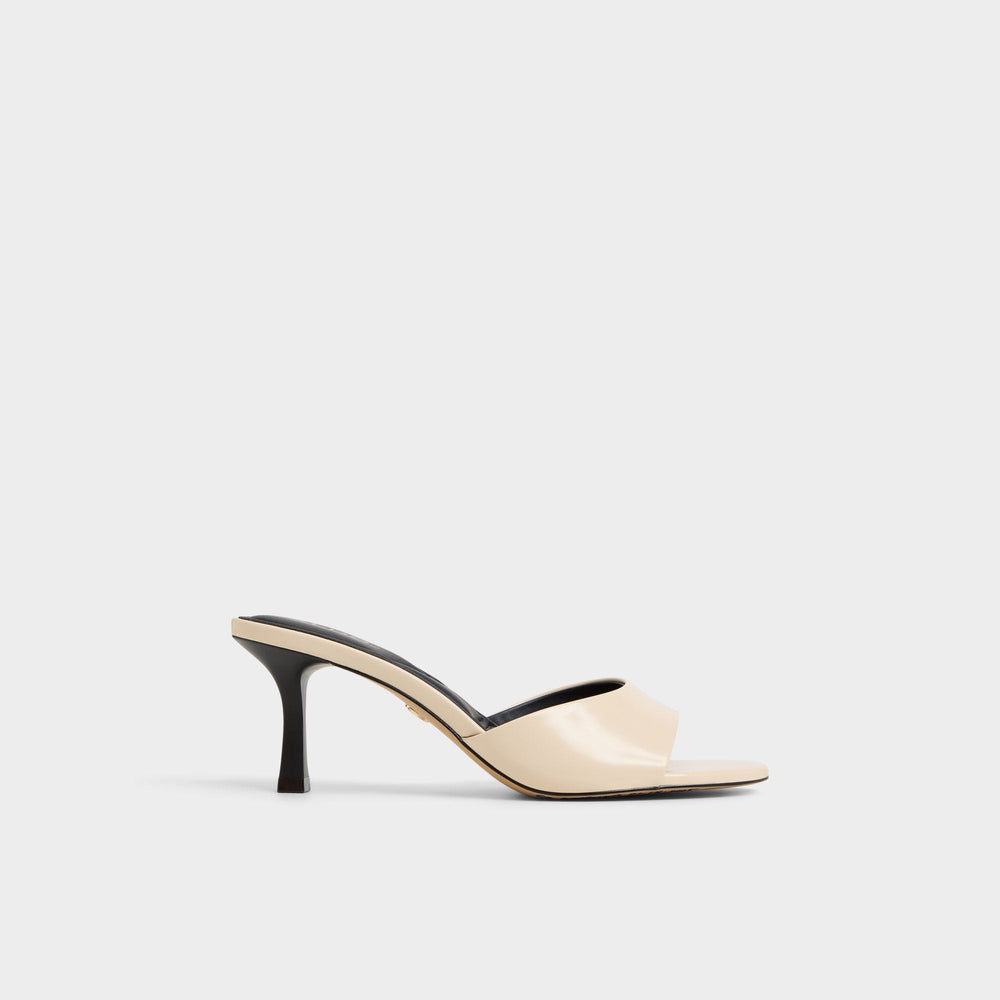 Aldo | Annaberaen in Light Beige - Heeled mule, Stiletto heel