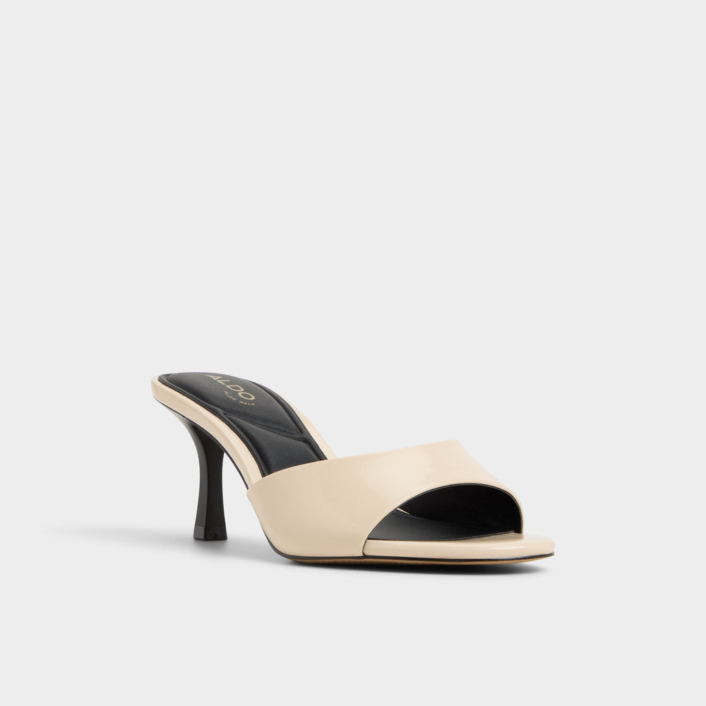 Aldo | Annaberaen in Light Beige - Heeled mule, Stiletto heel