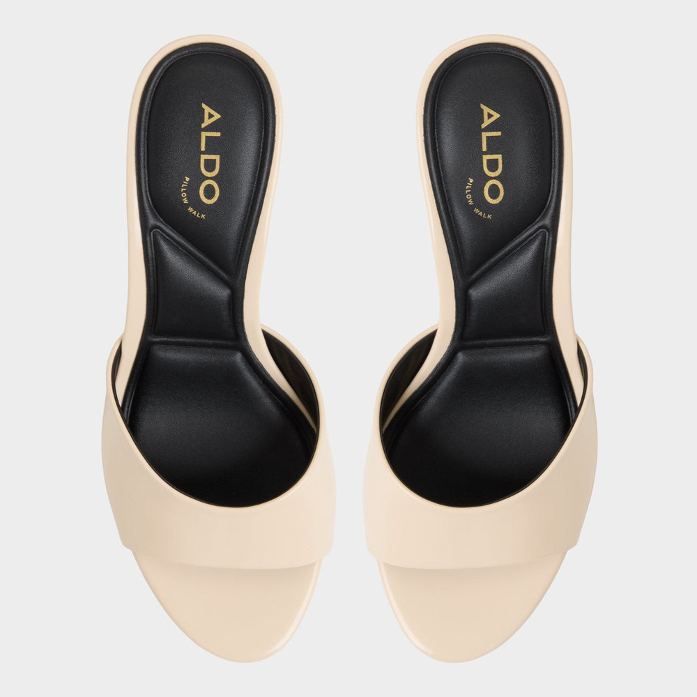 Aldo | Annaberaen in Light Beige - Heeled mule, Stiletto heel