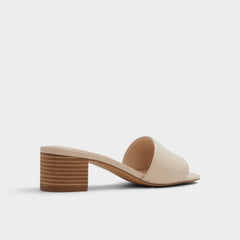 Aldo | Claudina Other Beige Women's Block heels - Heeled mule, Block heel
