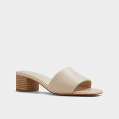 Aldo | Claudina Other Beige Women's Block heels - Heeled mule, Block heel
