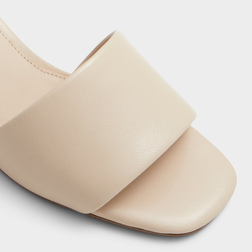 Aldo | Claudina Other Beige Women's Block heels - Heeled mule, Block heel
