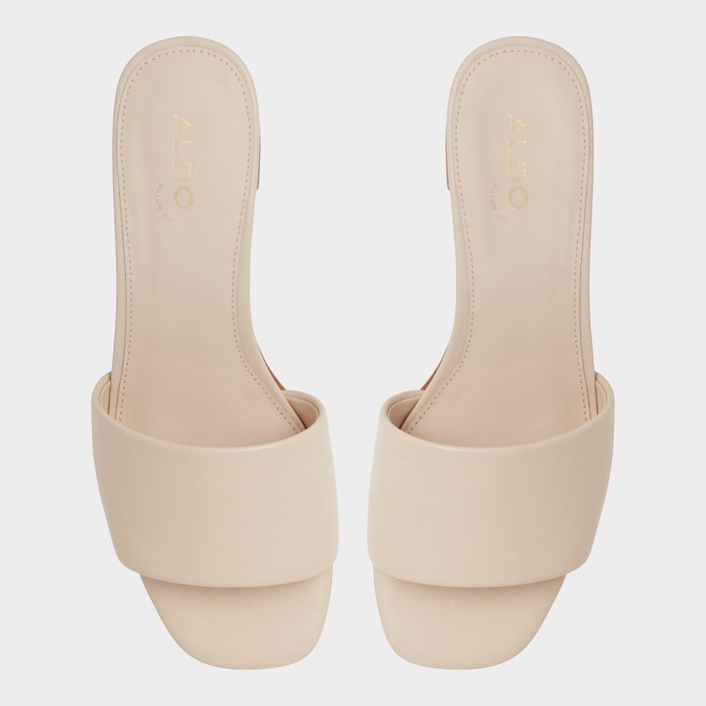 Aldo | Claudina Other Beige Women's Block heels - Heeled mule, Block heel