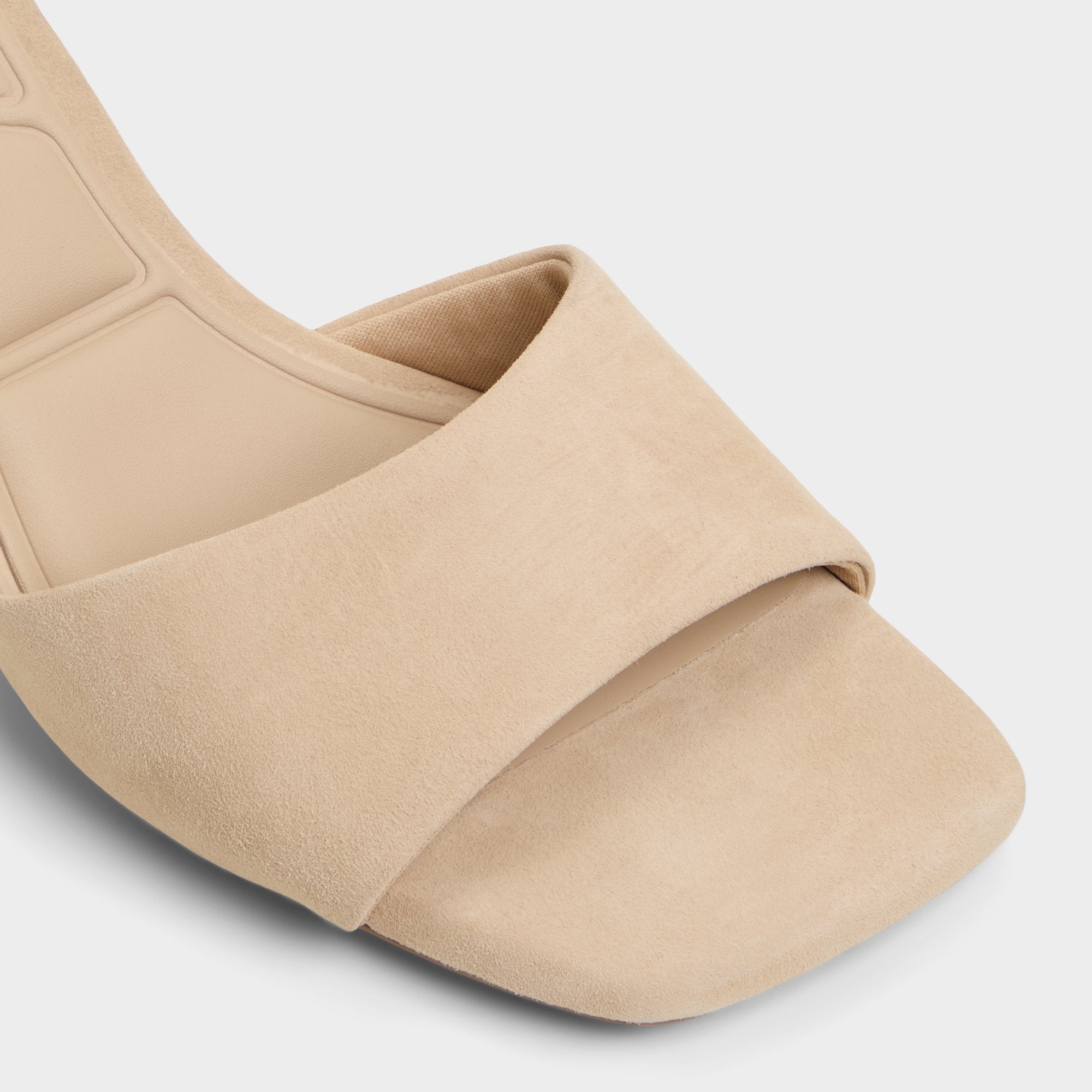 Aldo | Tisha Beige Women's Heeled mules - Heeled mule, Block heel