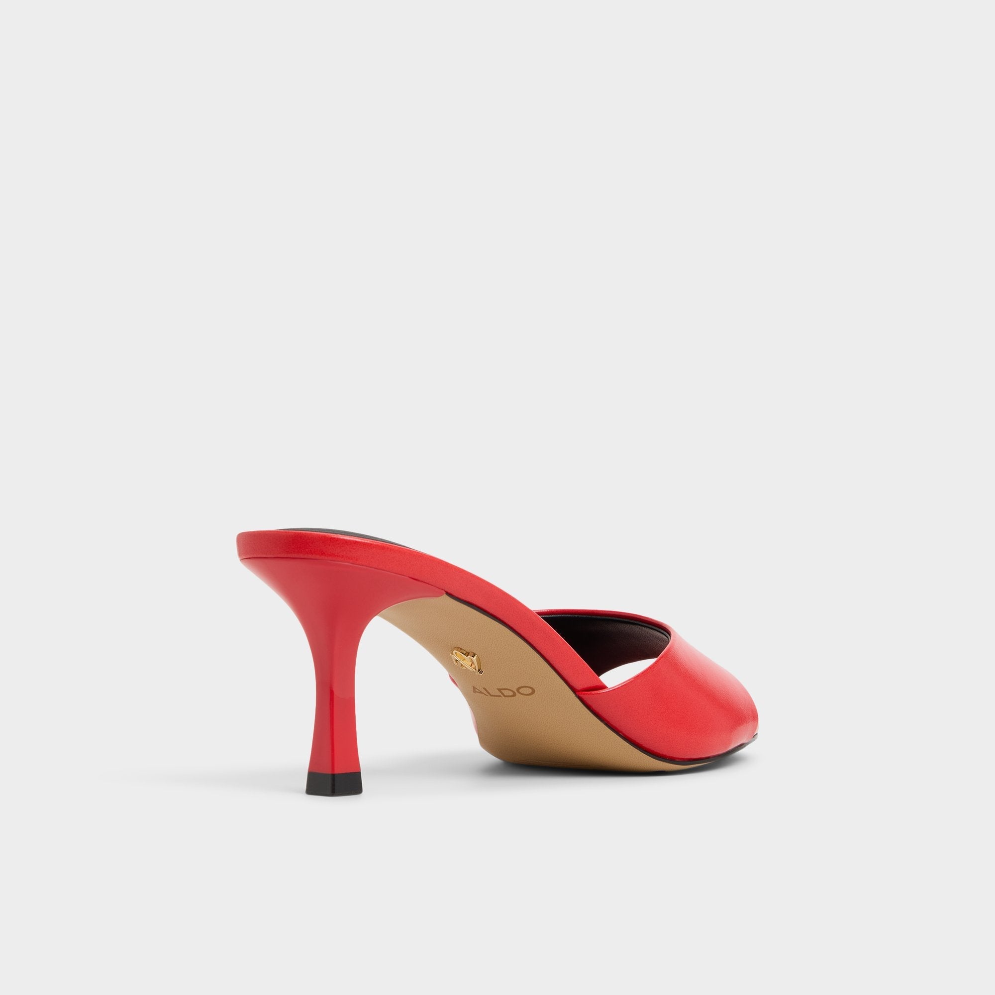 Aldo | Annaberaen in Bright Red - Heeled mule, Stiletto heel