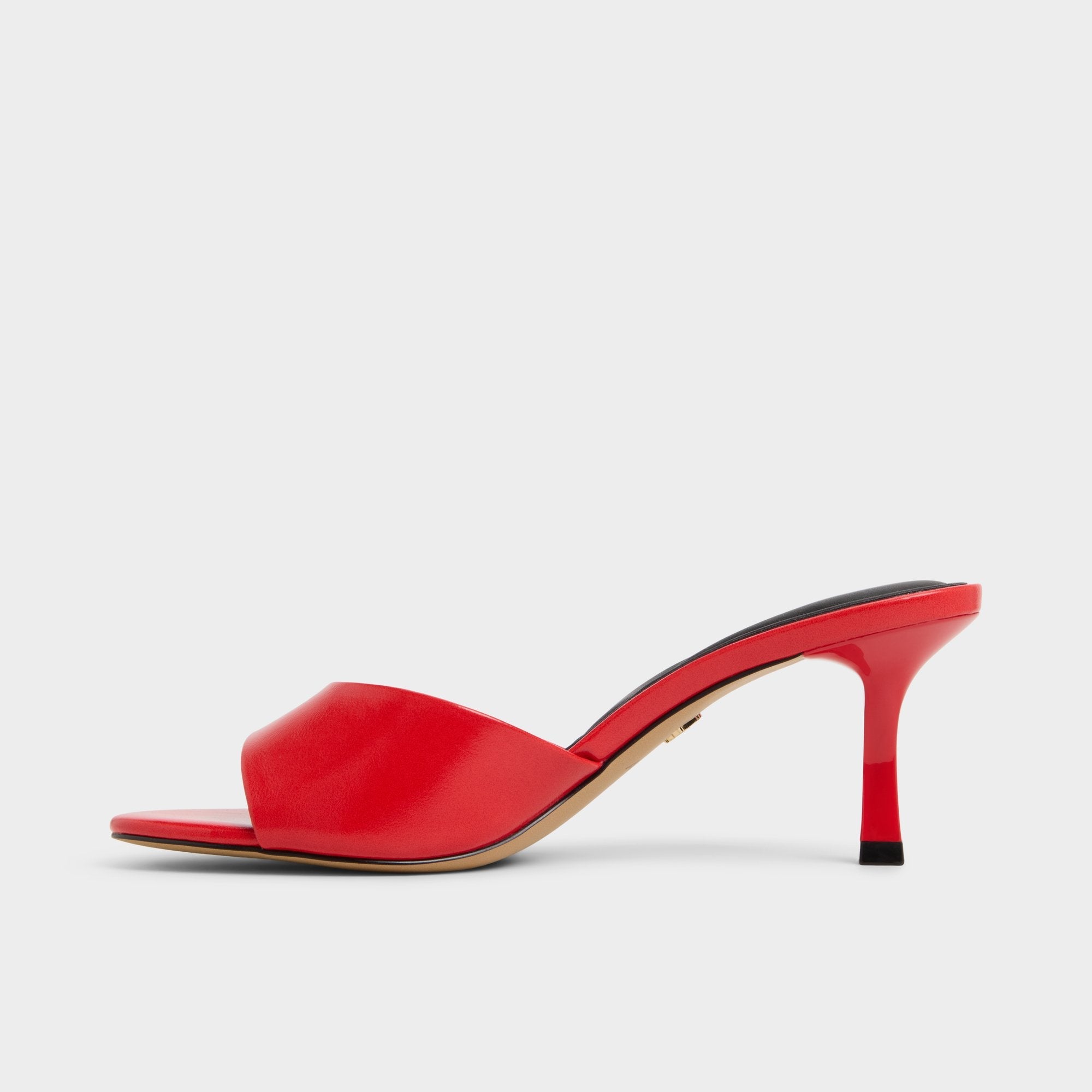 Aldo | Annaberaen in Bright Red - Heeled mule, Stiletto heel