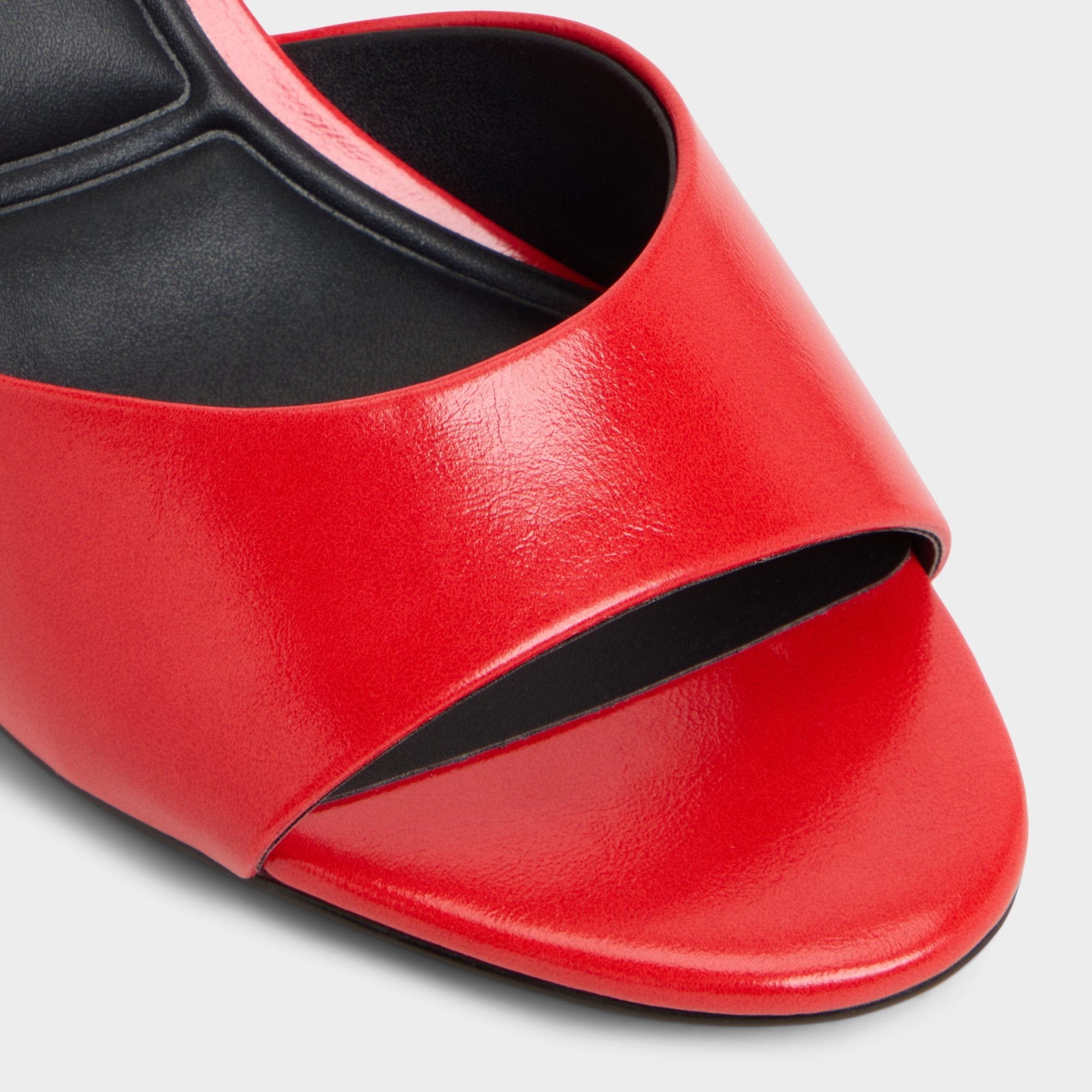 Aldo | Annaberaen in Bright Red - Heeled mule, Stiletto heel