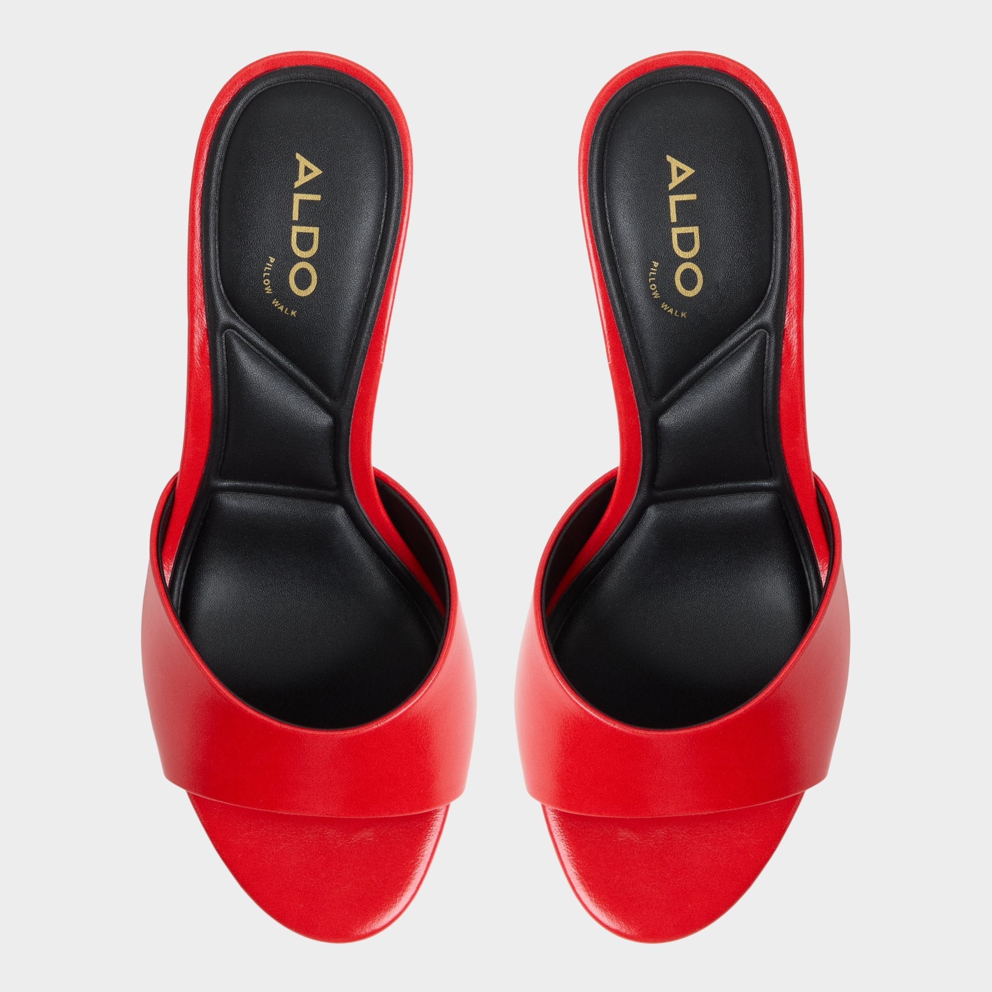 Aldo | Annaberaen in Bright Red - Heeled mule, Stiletto heel