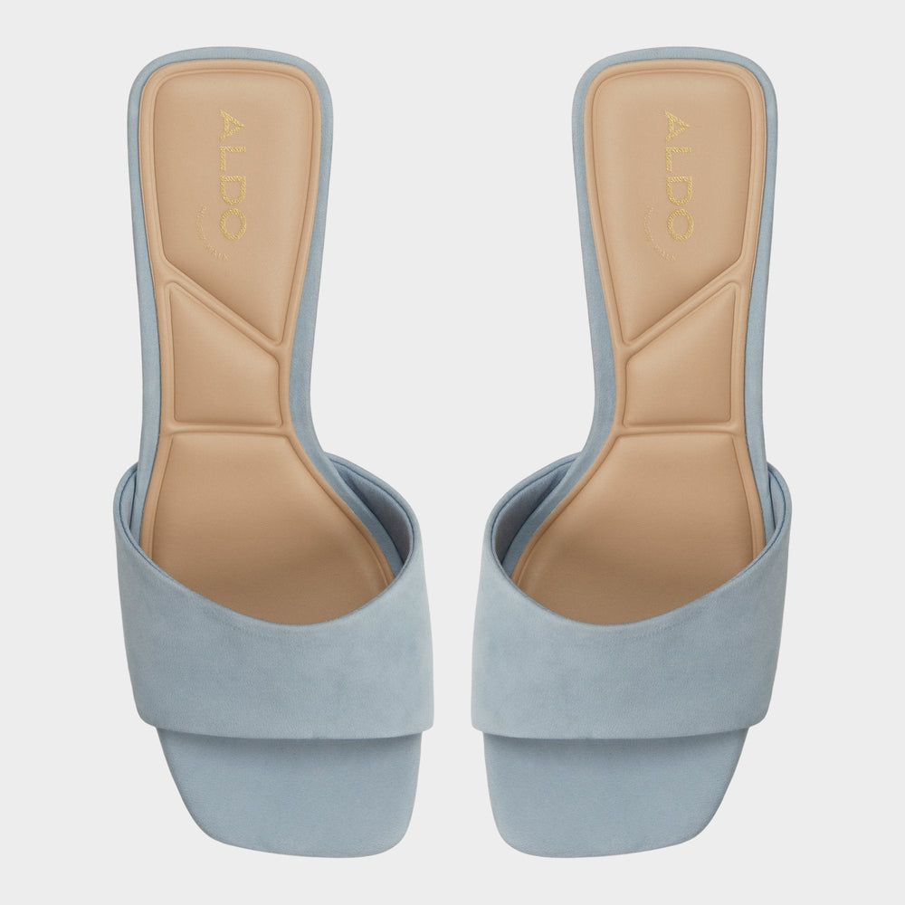 Aldo | Tisha Other Blue Women's Heeled mules - Heeled mule, Block heel