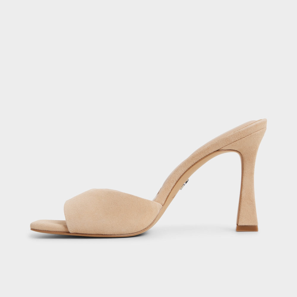 Aldo | Jennifer in Medium Beige - Heeled mule, Stiletto heel