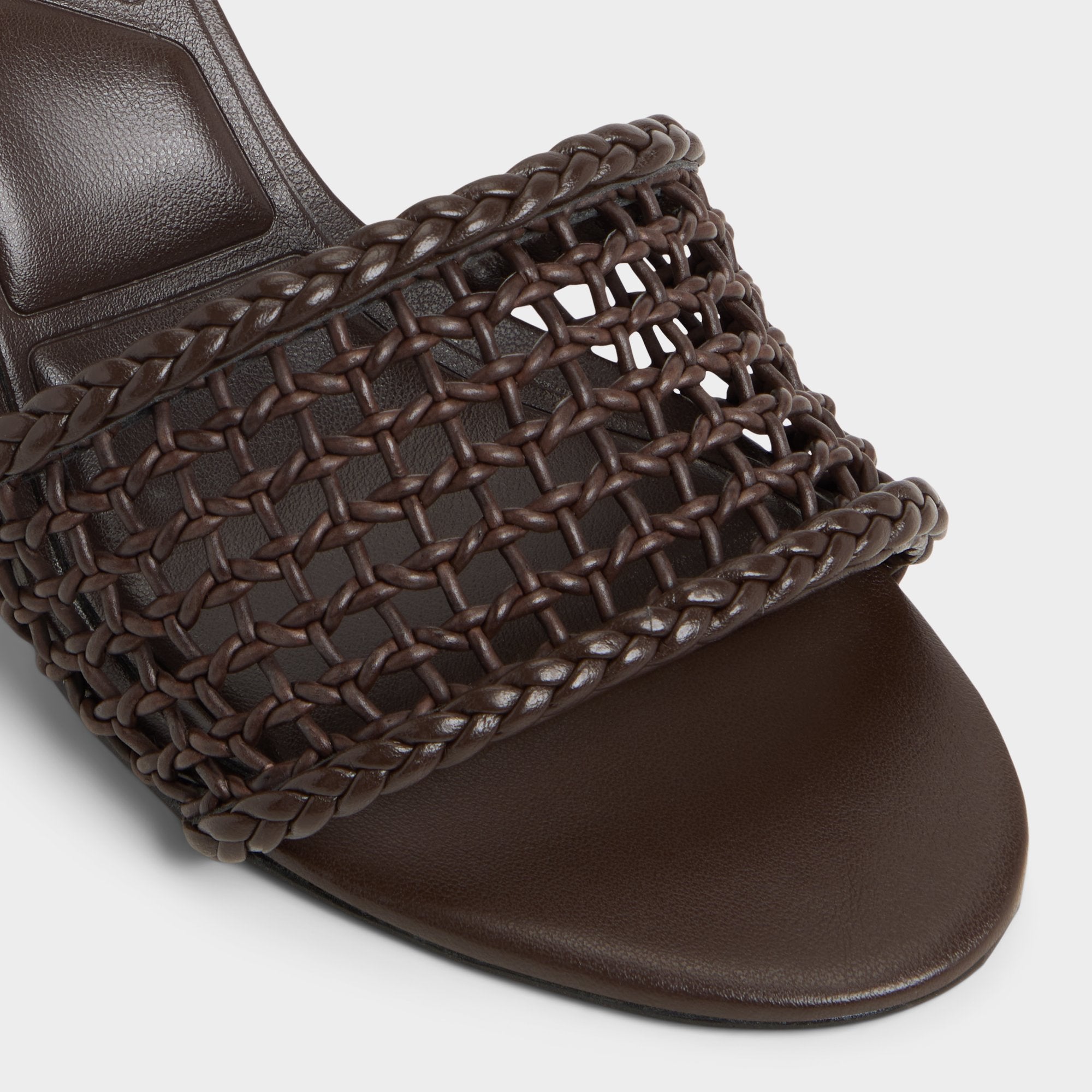 Aldo | Beachdate Dark Brown Women's Block heels - Heeled mule, Block heel