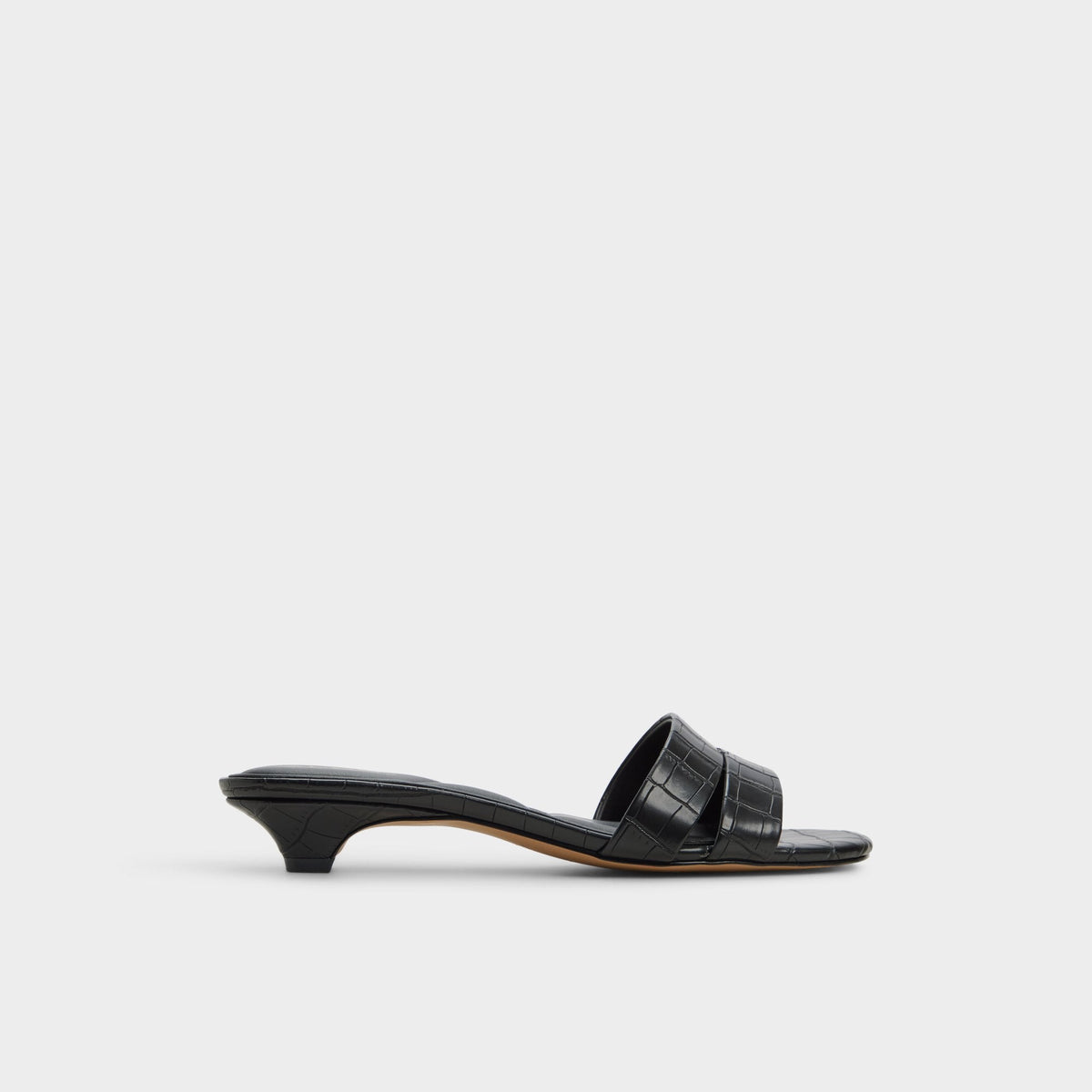 Aldo | Scarletta Black Women's Heeled mules - Heeled mule, Kitten heel