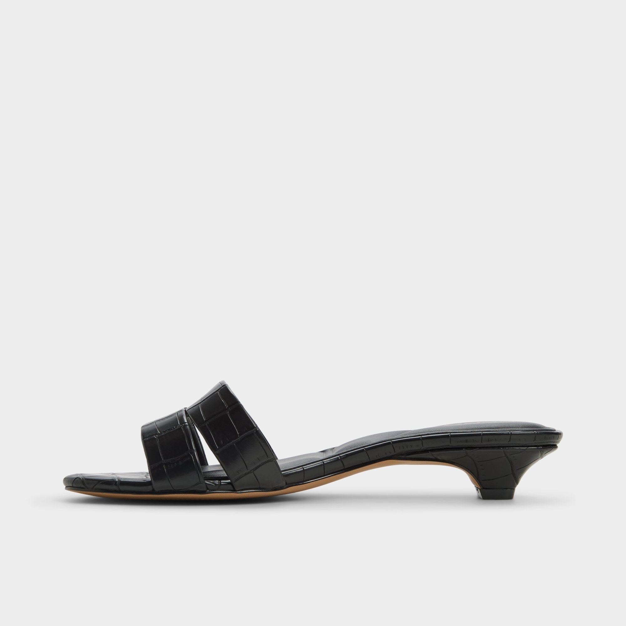 Aldo | Scarletta Black Women's Heeled mules - Heeled mule, Kitten heel