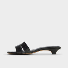 Aldo | Scarletta Black Women's Heeled mules - Heeled mule, Kitten heel
