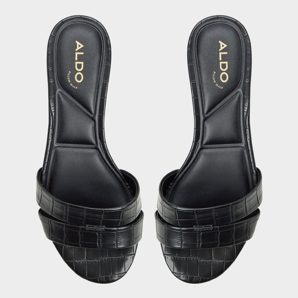 Aldo | Scarletta Black Women's Heeled mules - Heeled mule, Kitten heel