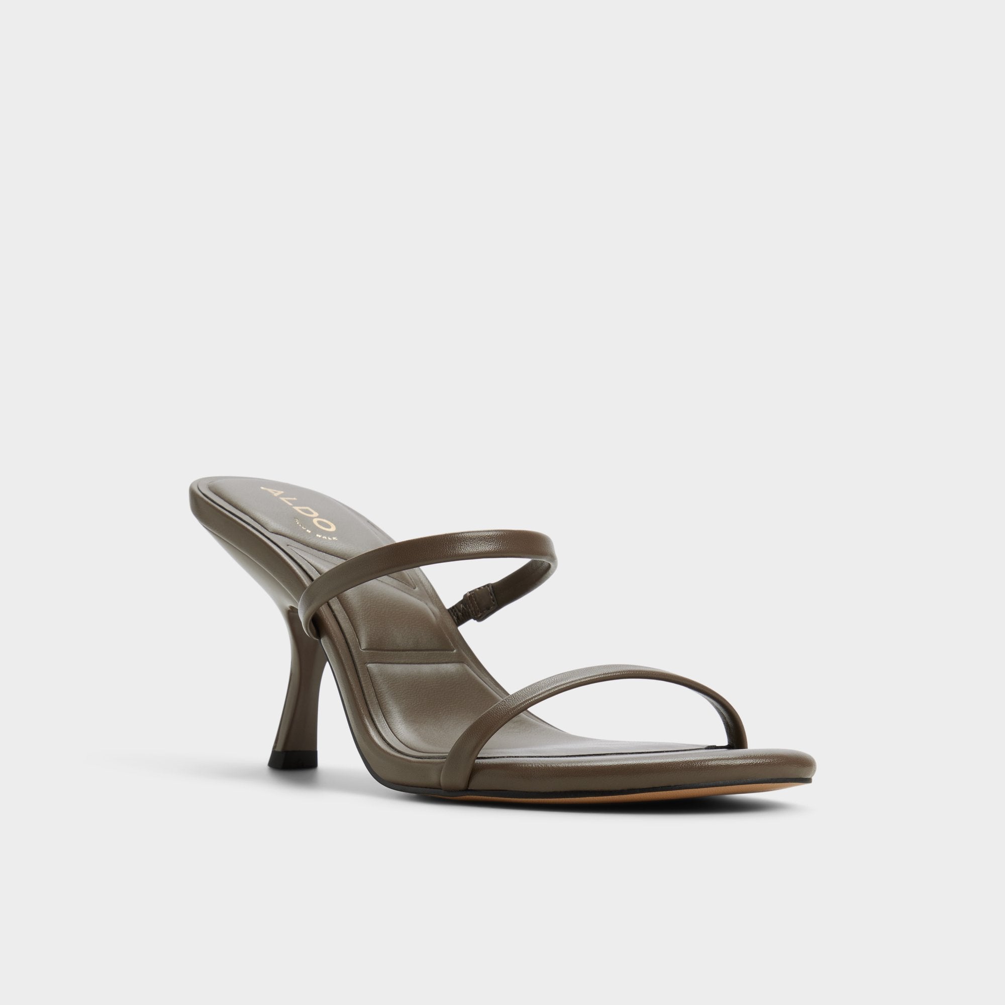 Aldo | Avelinda in Khaki - Heeled mule
