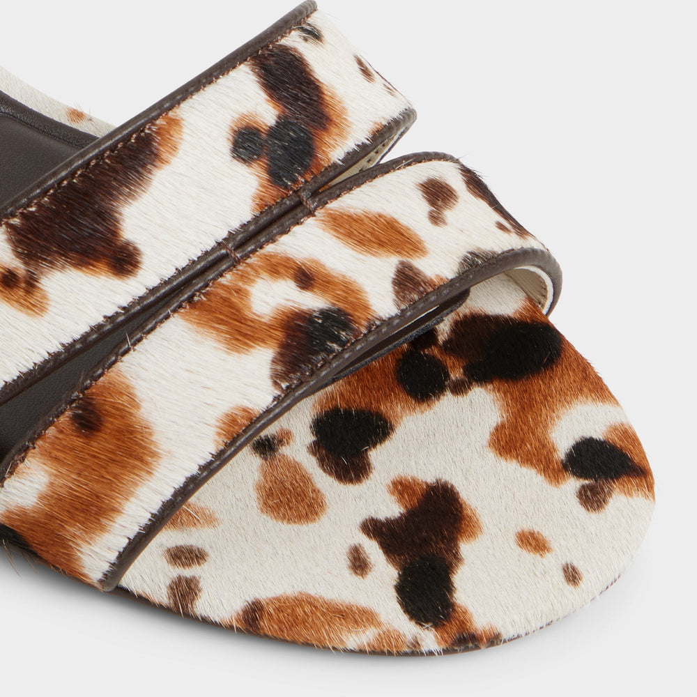 Aldo | Scarletta White/Black Women's Heeled mules - Heeled mule, Kitten heel