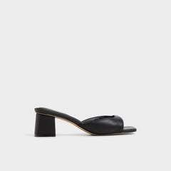 Aldo | Aneky in Black - Heeled mule, Block heel