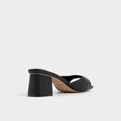 Aldo | Aneky in Black - Heeled mule, Block heel