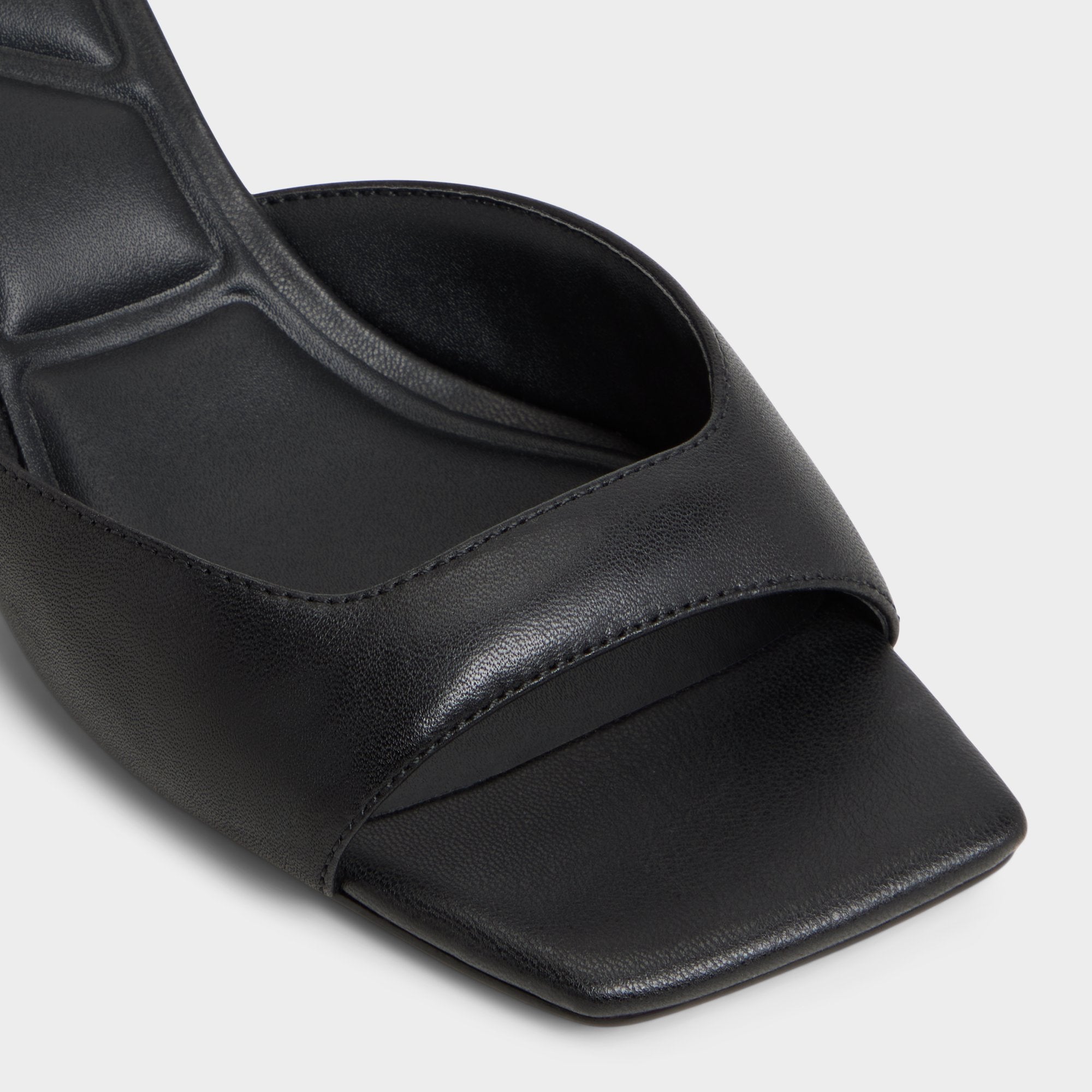 Aldo | Aneky in Black - Heeled mule, Block heel