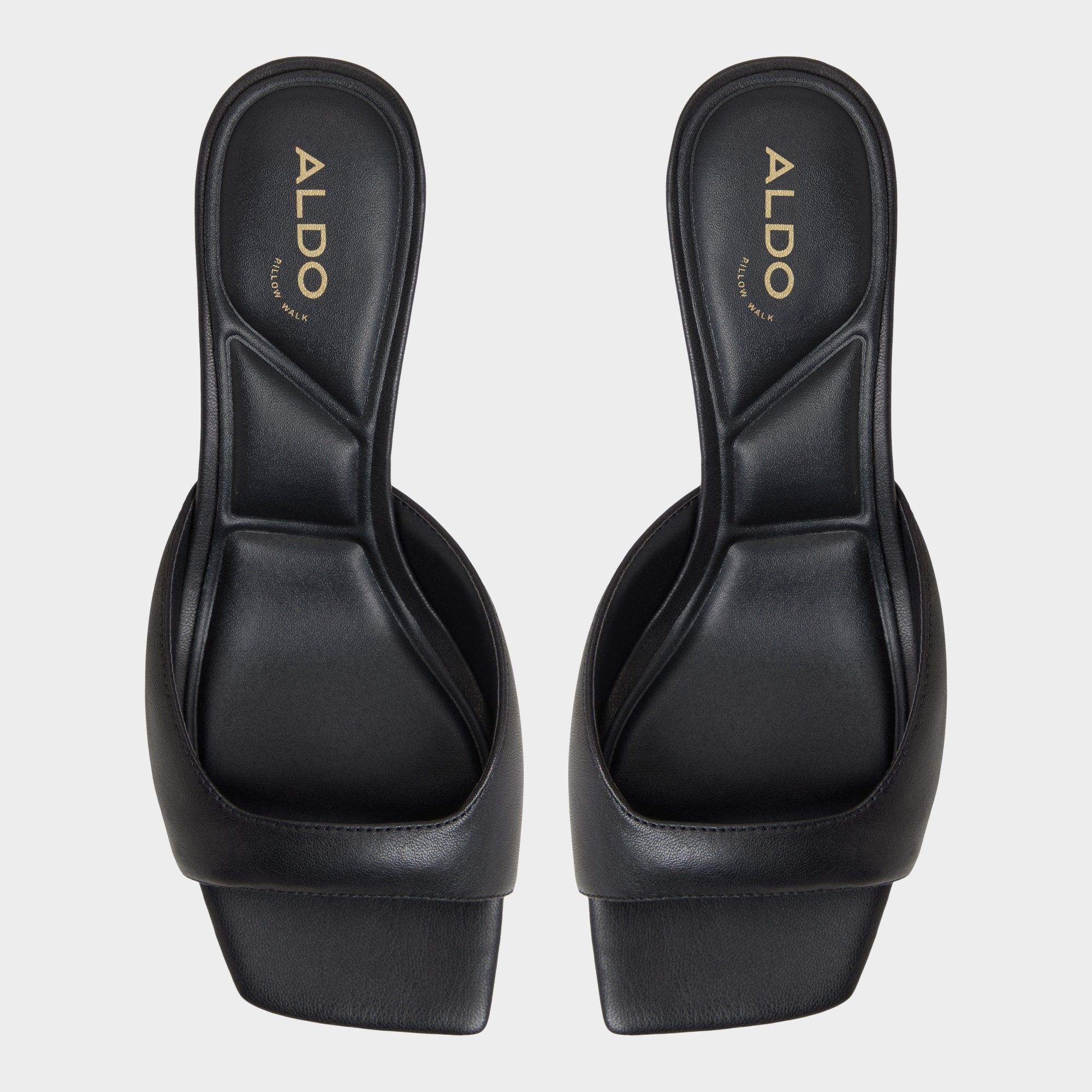 Aldo | Aneky in Black - Heeled mule, Block heel