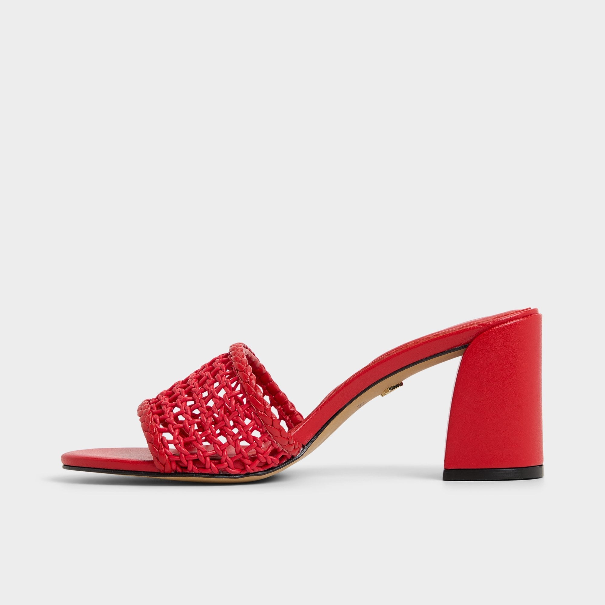 Aldo | Beachdate Bright Red Women's Block heels - Heeled mule, Block heel