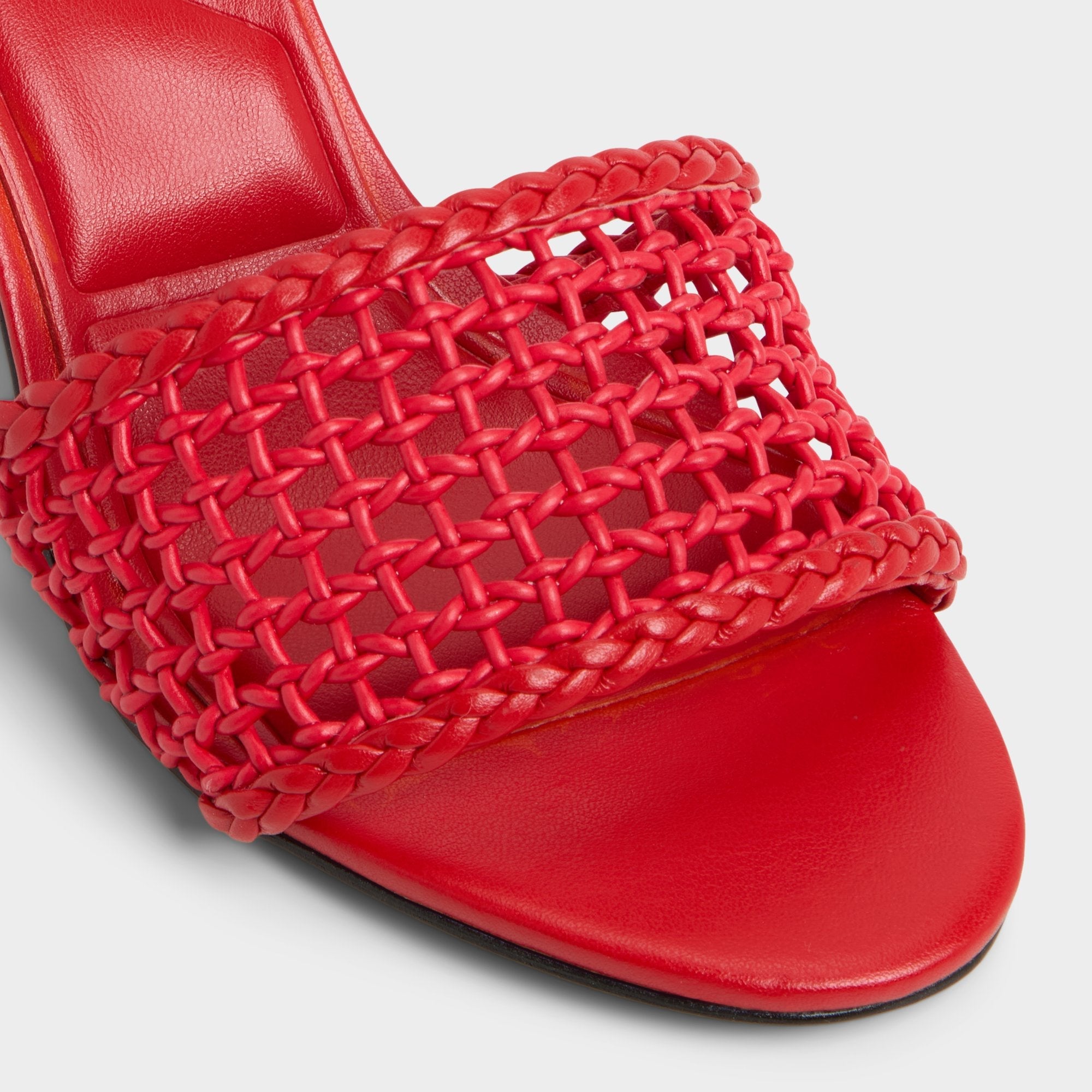 Aldo | Beachdate Bright Red Women's Block heels - Heeled mule, Block heel