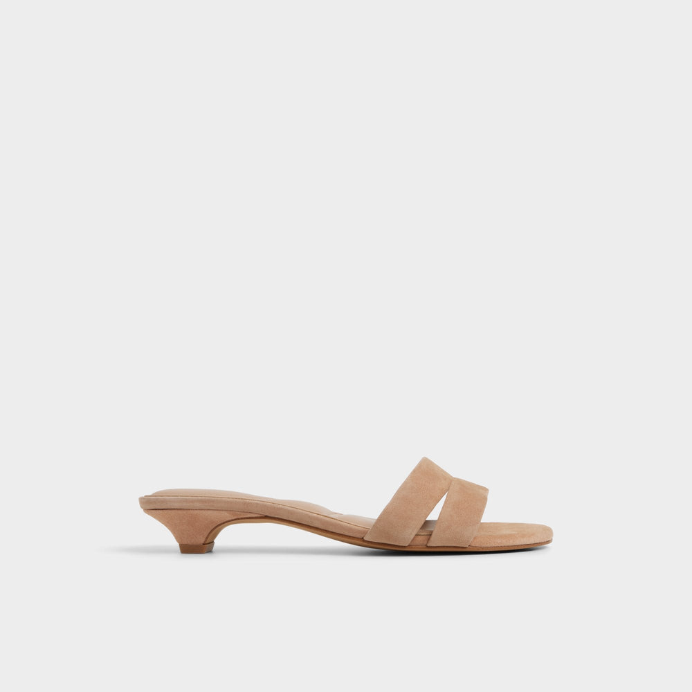 Aldo | Scarletta Medium Brown Women's Heeled mules - Heeled mule, Kitten heel