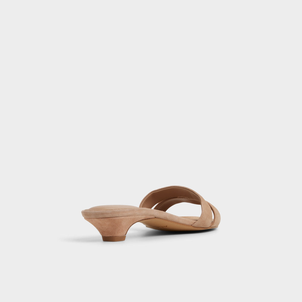 Aldo | Scarletta Medium Brown Women's Heeled mules - Heeled mule, Kitten heel