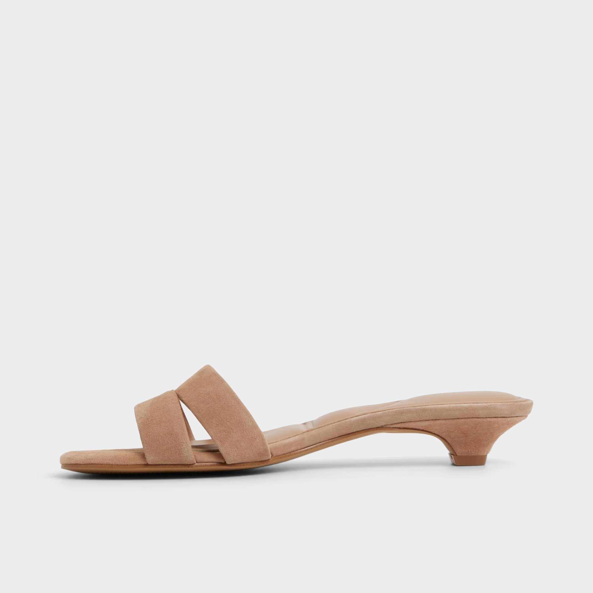 Aldo | Scarletta Medium Brown Women's Heeled mules - Heeled mule, Kitten heel