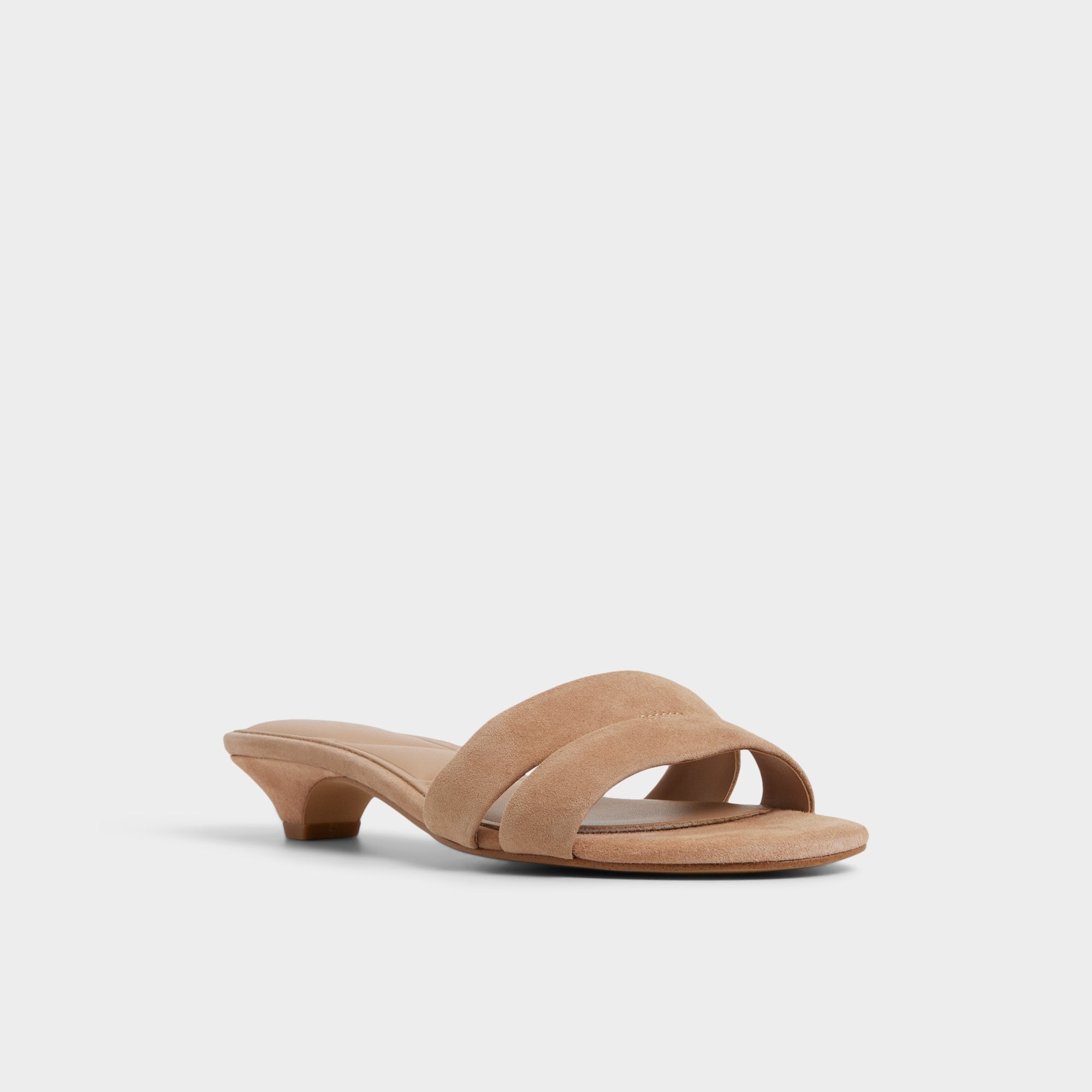 Aldo | Scarletta Medium Brown Women's Heeled mules - Heeled mule, Kitten heel