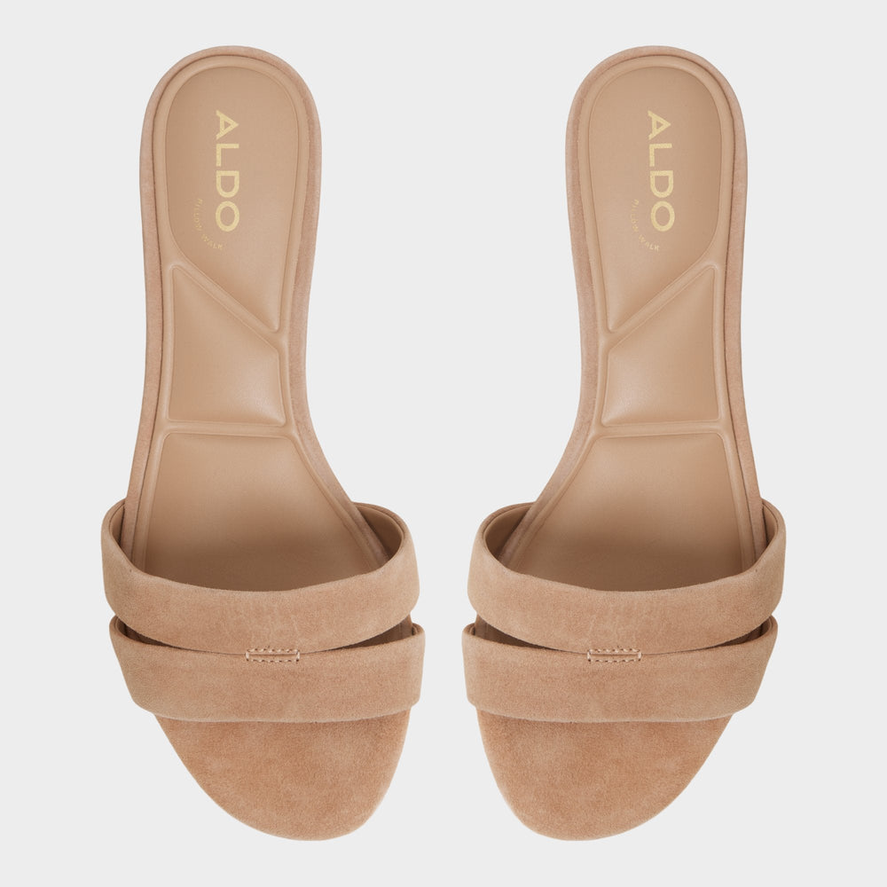 Aldo | Scarletta Medium Brown Women's Heeled mules - Heeled mule, Kitten heel